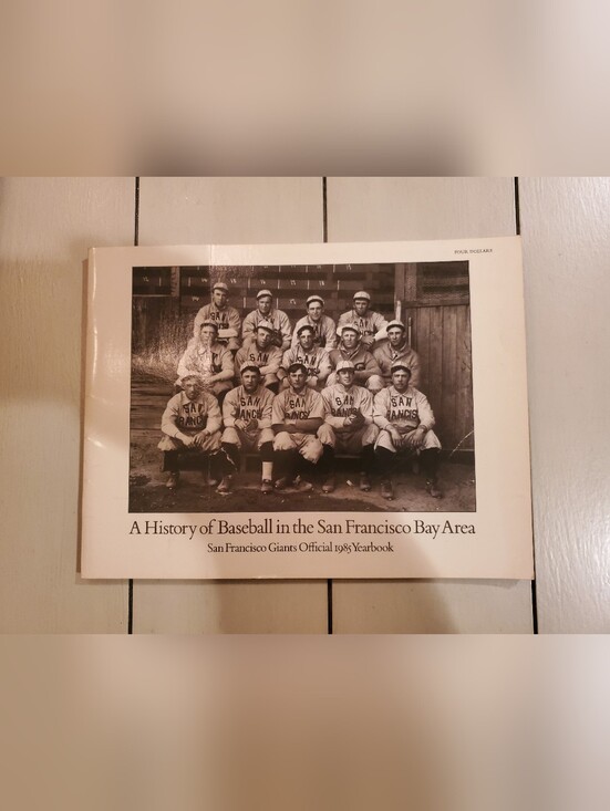 MLB Other - MLB - San Francisco Giants - Yearbook - 1985